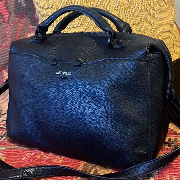 - Niko Ineko black leather bag - Picture 2 of 12